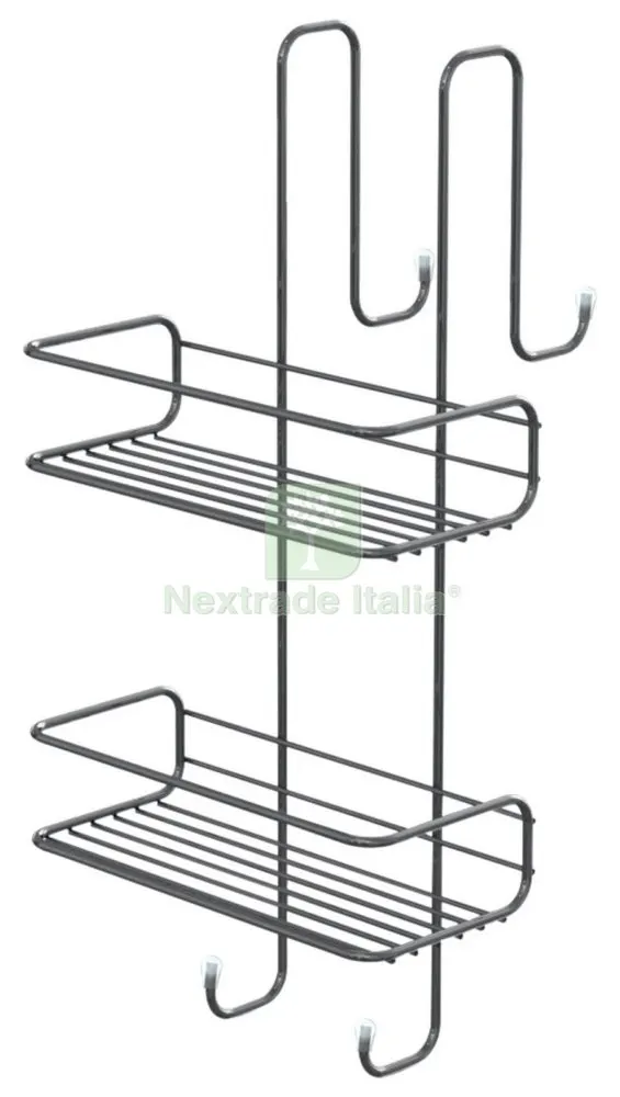 GEDY 2485 PORTASAPONE IN FILO 2 RIPIANI APPEN — Accessori bagno — rif. FERX.95767 GEDY 2485 PORTASAPONE IN FILO 2 RIPIANI APPEN — Accessori bagno — rif. FERX.95767