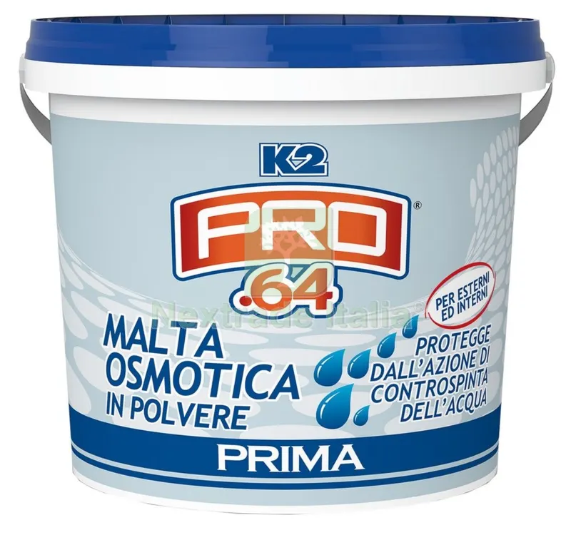 4PZ MALTA OSMOTICA NEUTRALIZZA L''UMIDITà DI RISALITA E CONTROSPINTA DA KG 2,5 — Cemento, malte e collanti edili — rif. FERX.95794