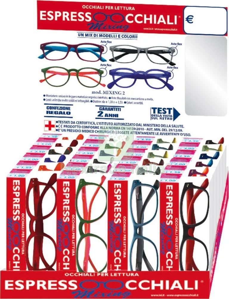 Espositore PZ 24 Occhiali 'MIXING2' — Articoli per ufficio — rif. FERX.95827