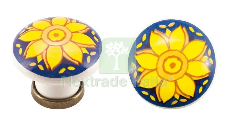 5BLISTER BLISTER POMOLI PORCELLANA CON BASE FIGURA 27 (PZ.2) — Raccordi in ghisa e figure — rif. FERX.95862