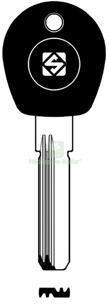 5PZ Chiavi Silca Punzonate MO1RP OLC GR 6/3 — Serrature e cilindri — rif. FERX.95876