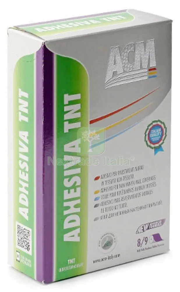 24PZ Colla x Parati Vinilici Adhesiva TNT GR.300 — Adesivi e sigillanti — rif. FERX.95922 24PZ Colla x Parati Vinilici Adhesiva TNT GR.300 — Adesivi e sigillanti — rif. FERX.95922