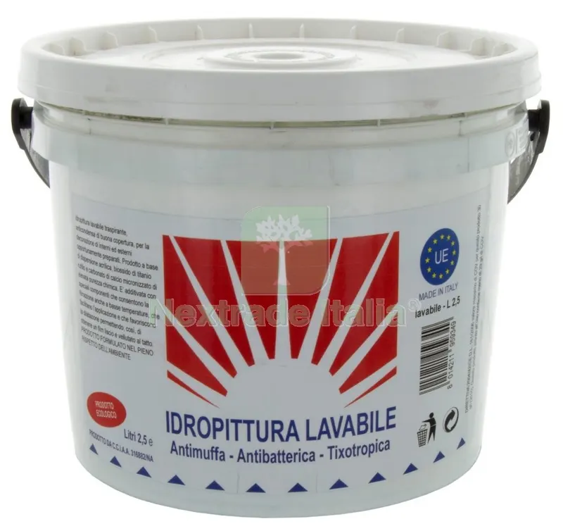 IDROPITTURA LAVABILE "MAPEKOL" RESISTENTE PER INTERNI DA LT 2,50 — Pitture murali e idropitture — rif. FERX.95934