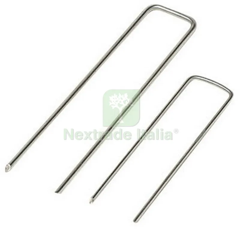 250PZ Picchetto Ferro 2 Punte 4X40X180 x Teli Paccimatura — Punte, frese e dischi — rif. FERX.95935 250PZ Picchetto Ferro 2 Punte 4X40X180 x Teli Paccimatura — Punte, frese e dischi — rif. FERX.95935
