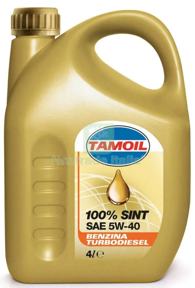 3PZ Lubrificante Olio Motore Tamoil Special Sint 5W40 LT 4 — Lubrificanti e oli — rif. FERX.95946