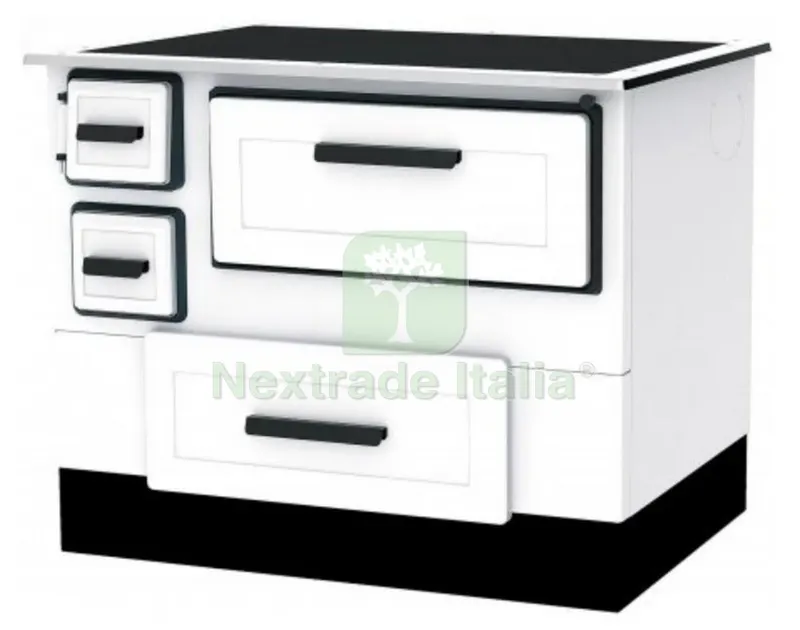 Cucina a Legna Modello Alfa Bianca — Sanitari e ceramiche — rif. FERX.95960 Cucina a Legna Modello Alfa Bianca — Sanitari e ceramiche — rif. FERX.95960