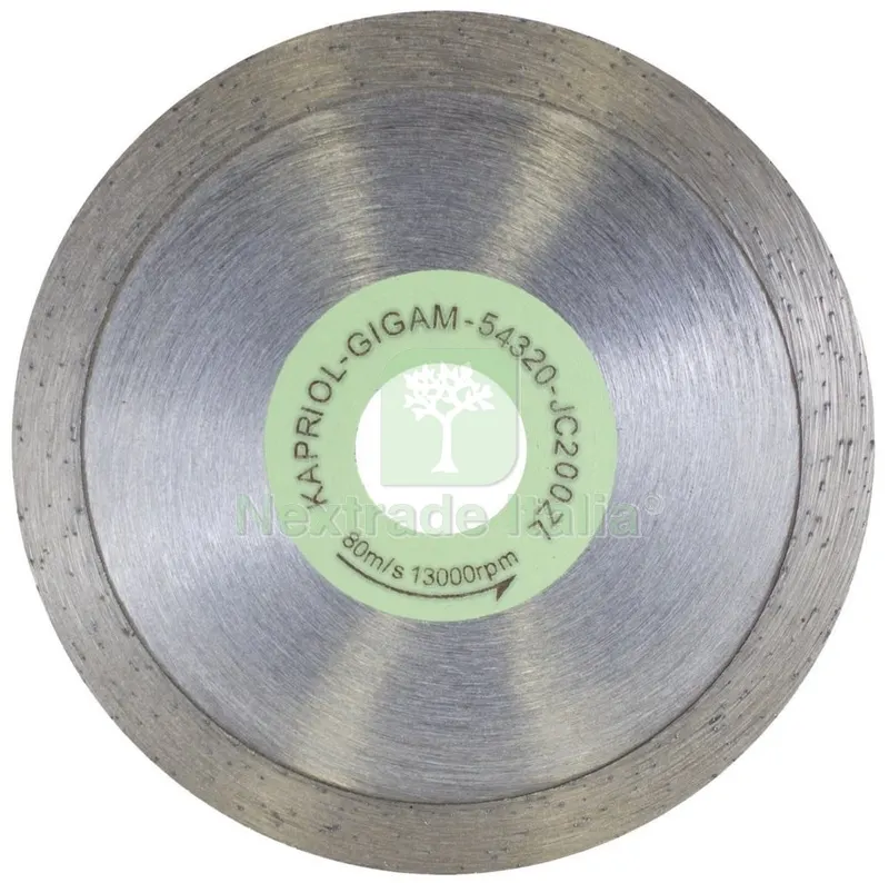 KAPRIOL DISCO DIAMANTATO SINTERIZZATO CORONA CONTINUA MM 115 PER CERAMICA — Punte, frese e dischi — rif. FERX.95963 KAPRIOL DISCO DIAMANTATO SINTERIZZATO CORONA CONTINUA MM 115 PER CERAMICA — Punte, frese e dischi — rif. FERX.95963