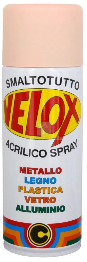 6PZ Velox Vernice Spray Acrilico Cipria Opaco 400 ML NON Ingiallente — Bombolette e vernici spray — rif. FERX.95982 6PZ Velox Vernice Spray Acrilico Cipria Opaco 400 ML NON Ingiallente — Bombolette e vernici spray — rif. FERX.95982