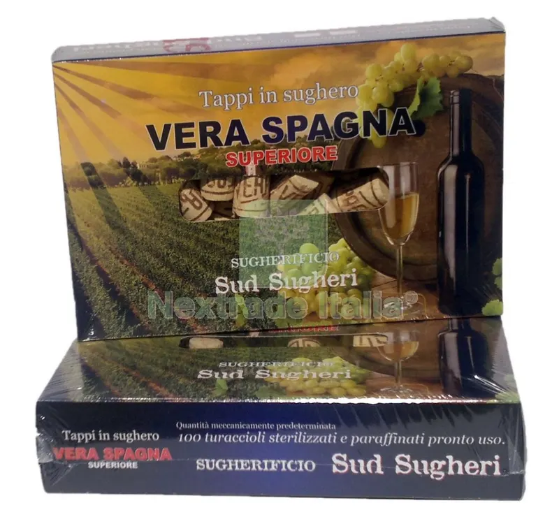 Tappi Sughero Spagna 26X40 Confezione PZ. 100 — Tempo libero outdoor — rif. FERX.9599