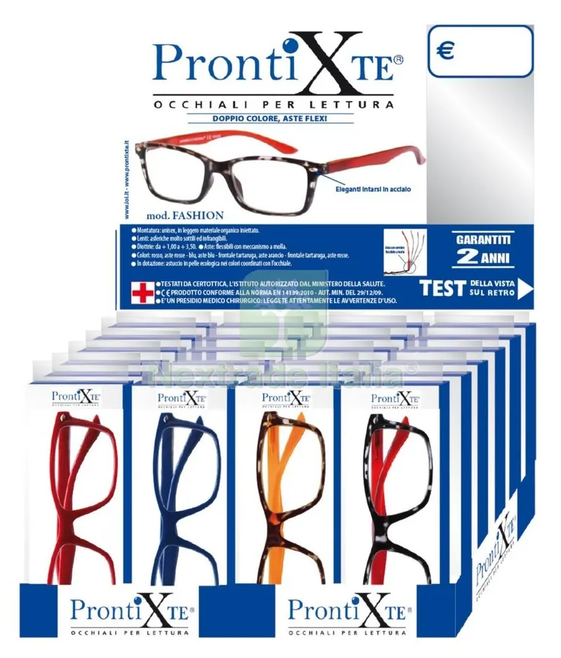 Espositore PZ 24 Occhiali 'pronti x TE' Fashion — Articoli per ufficio — rif. FERX.95999 Espositore PZ 24 Occhiali 'pronti x TE' Fashion — Articoli per ufficio — rif. FERX.95999