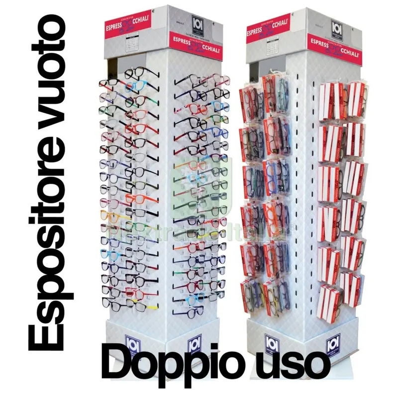 Espositore a Pavimento 'occhiali Pronti x TE' 96 Posti — Articoli per ufficio — rif. FERX.96000