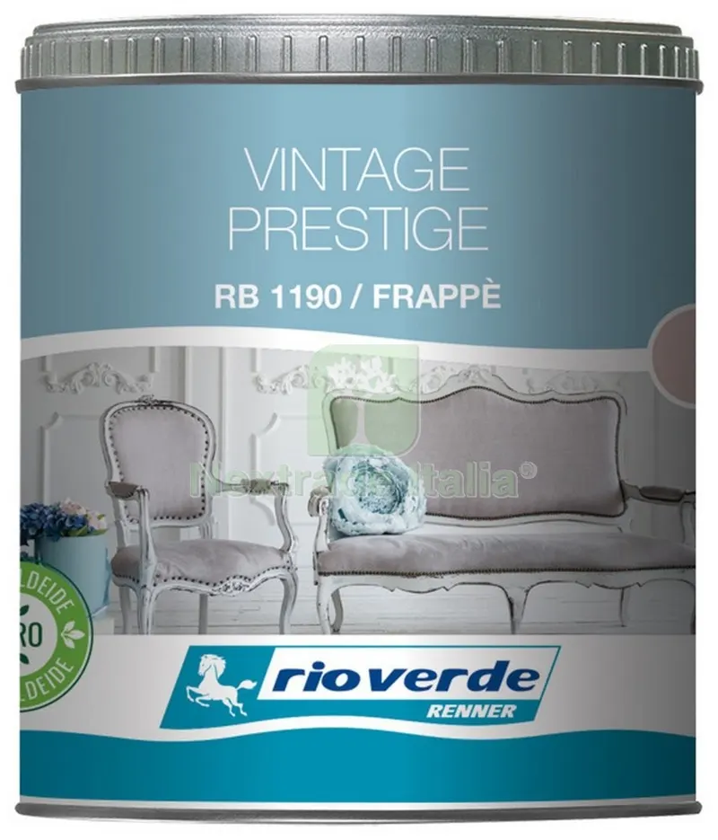 RIOVERDE RB1190 VERNICE VINTAGE FRAPPE' LT 0,5 — Vernici e smalti — rif. FERX.96048 RIOVERDE RB1190 VERNICE VINTAGE FRAPPE' LT 0,5 — Vernici e smalti — rif. FERX.96048