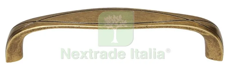 10PZ Maniglia ART. UR43 MG38987 MM 128 Bronzo — Maniglie e pomelli — rif. FERX.96085