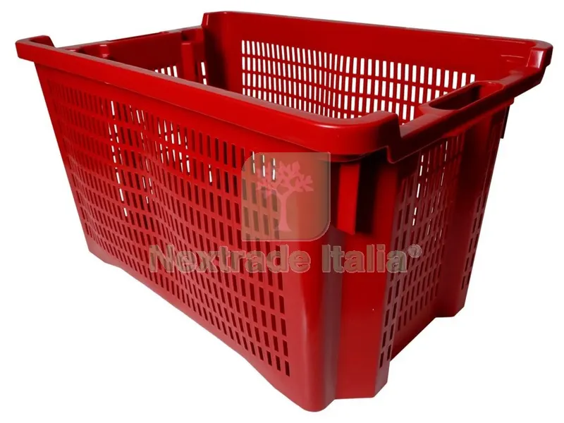 CESTA CASSETTA RETTANGOLARE FONDO CHIUSO RACCOLTA UVA 40 L 56X35X31 CM — Casalinghi e organizzazione — rif. FERX.96092