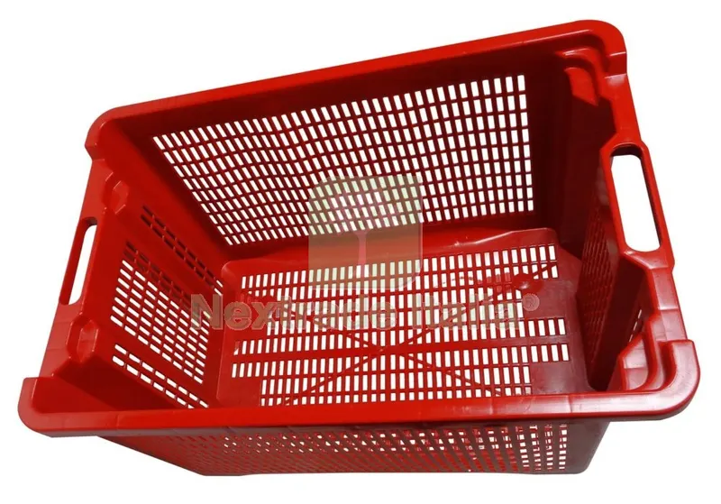 CESTA CASSETTA RETTANGOLARE FONDO FORATO RACCOLTA OLIVE 40 L 56X35X31 CM — Casalinghi e organizzazione — rif. FERX.96093