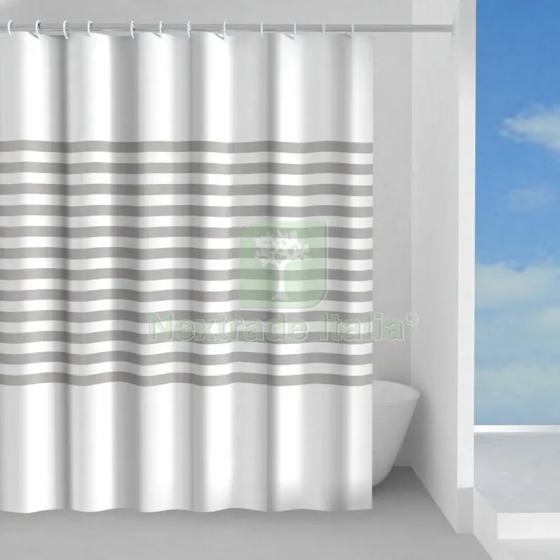 GEDY TENDA DOCCIA POLIESTERE PARALLELE 1321 120X200 — Interruttori e prese — rif. FERX.96124