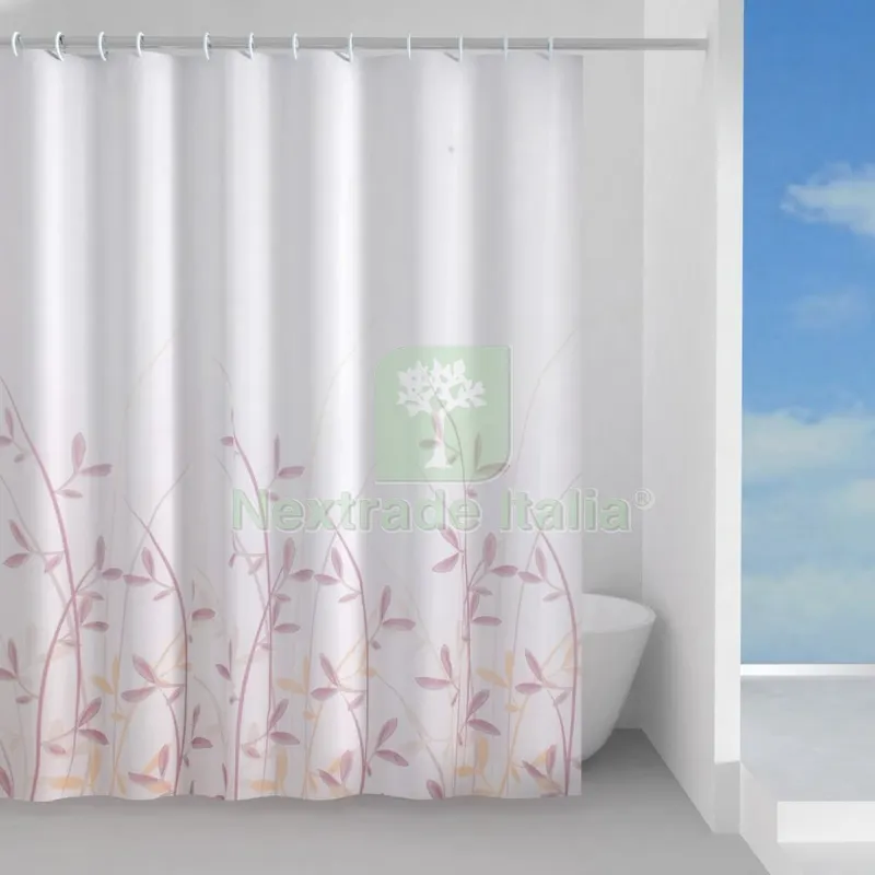 Gedy Tenda Doccia Poliestere Flora 1320 240X200 — Interruttori e prese — rif. FERX.96141