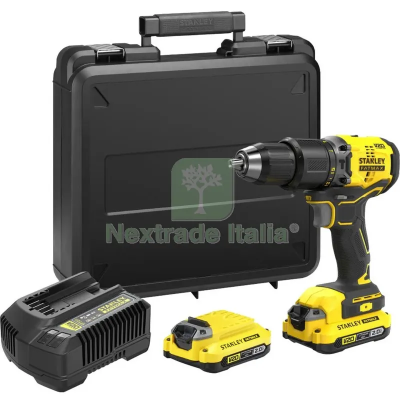 Fatmax Trapano SFMCD715D2K Brush. 18VP 2AH 2 Batteria — Trapani e avvitatori — rif. FERX.96156 Fatmax Trapano SFMCD715D2K Brush. 18VP 2AH 2 Batteria — Trapani e avvitatori — rif. FERX.96156