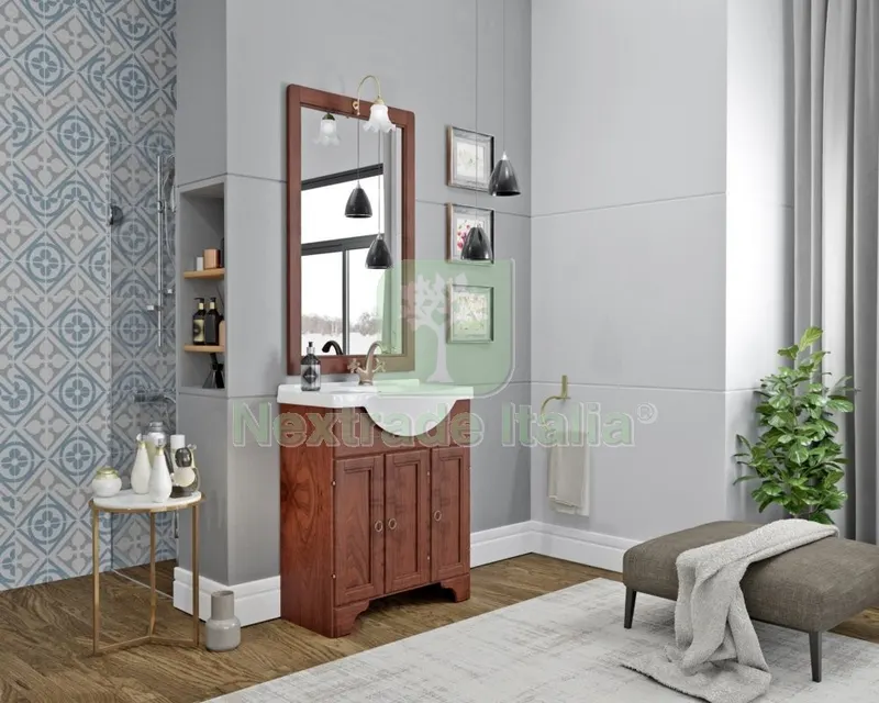 Mobile Bagno Arte Povera "DORIA"75 COMP.SENZA PEN. — Accessori bagno — rif. FERX.9616 Mobile Bagno Arte Povera "DORIA"75 COMP.SENZA PEN. — Accessori bagno — rif. FERX.9616