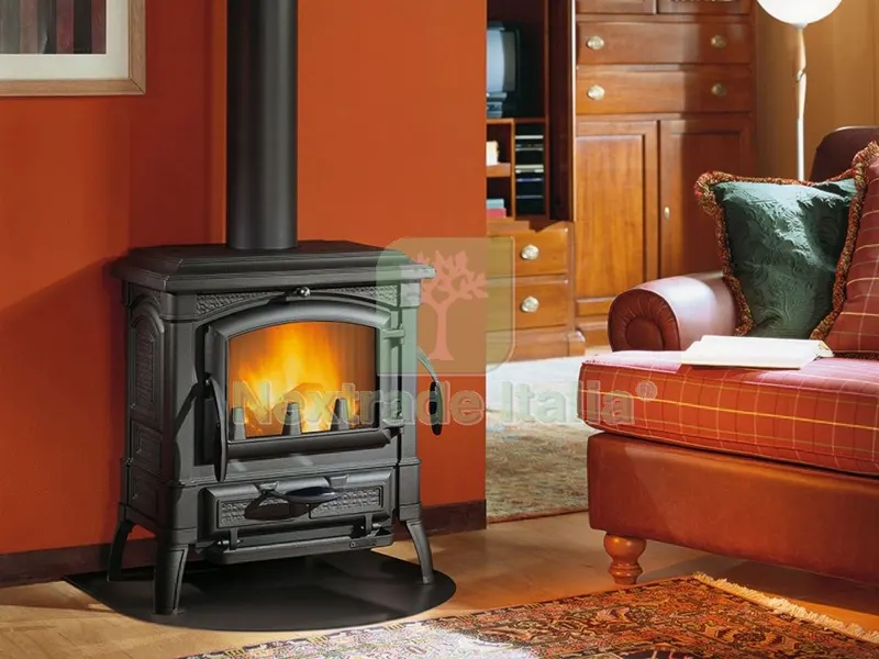 Stufa a Legna Isetta EVO Antracite — Stufe e camini — rif. FERX.9618