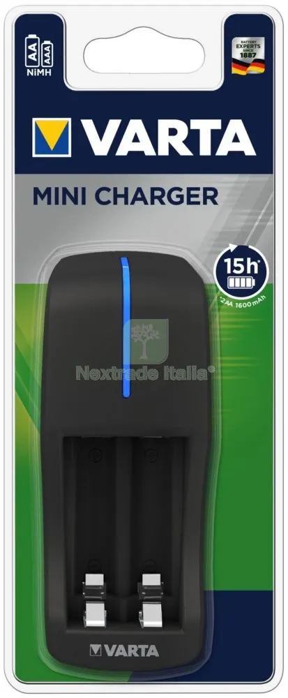 VARTA CARICABATTERIE MINI CHARGER VUOTO — Batterie e caricabatterie — rif. FERX.96214
