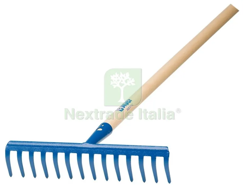 5PZ Rastrello 14 Denti con Manico Lusso — Attrezzi da giardino — rif. FERX.96221