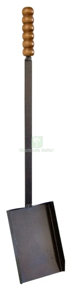 5PZ Palettone Acciaio Verniciato per Camini CM 65 Impugnatura in Legno — Tempo libero outdoor — rif. FERX.96226 5PZ Palettone Acciaio Verniciato per Camini CM 65 Impugnatura in Legno — Tempo libero outdoor — rif. FERX.96226