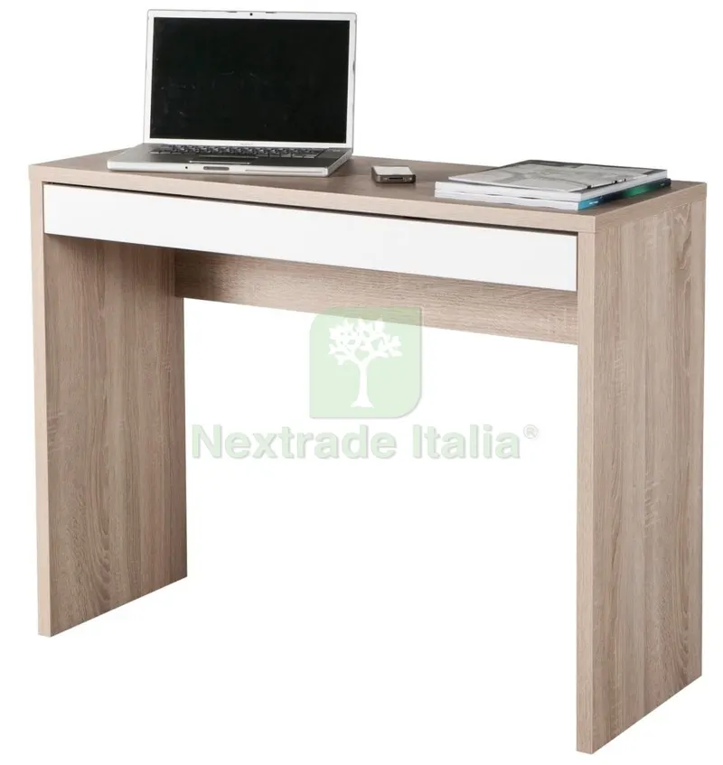 Kit Scrivania 1 Cassetto 100X40XH80 CM Rovere — Arredo — rif. FERX.96259