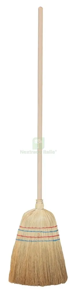 10PZ SCOPA IN SAGGINA "STANDARD" CON MANICO — Casalinghi e organizzazione — rif. FERX.96275 10PZ SCOPA IN SAGGINA "STANDARD" CON MANICO — Casalinghi e organizzazione — rif. FERX.96275