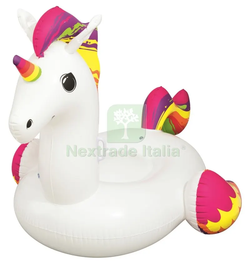 Gonfiabile Gigante Unicorno Cavalcabile CM 224X164 — Gonfiabili e galleggianti — rif. FERX.96309