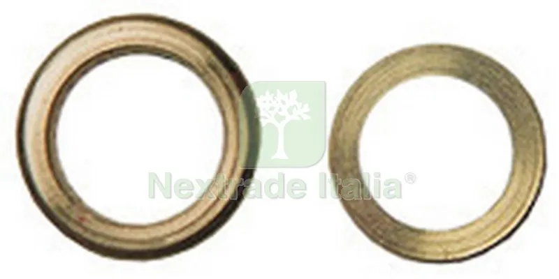 100PZ RONDELLA OTTONE MM. 8 — Bulloni, dadi e rondelle — rif. FERX.9634 100PZ RONDELLA OTTONE MM. 8 — Bulloni, dadi e rondelle — rif. FERX.9634