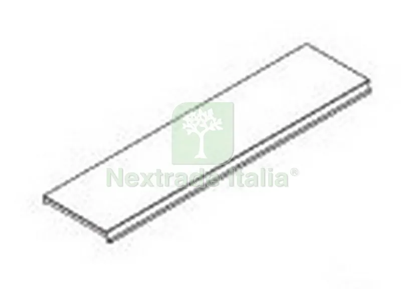2PZ ZAF Scaffalatura Lista Ripiano CM 20X100 Grigia — Arredo — rif. FERX.96351