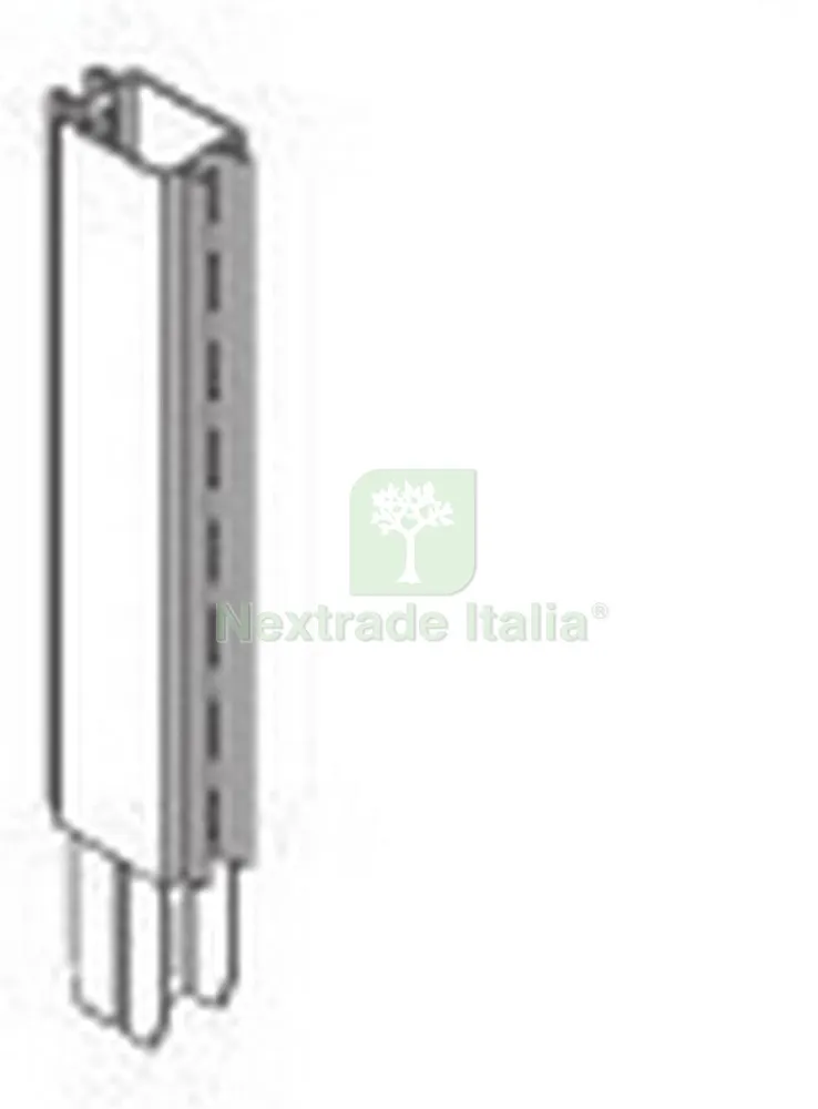 ZAF Scaffalatura Prolunga x Piantana Parete Grigia CM 5X47 — Arredo — rif. FERX.96361 — foto 2