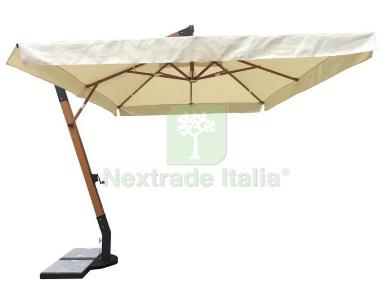 Ombrellone Legno Decentrato MAXIMA3X4 Ecru 2019 — Tempo libero outdoor — rif. FERX.96363 Ombrellone Legno Decentrato MAXIMA3X4 Ecru 2019 — Tempo libero outdoor — rif. FERX.96363