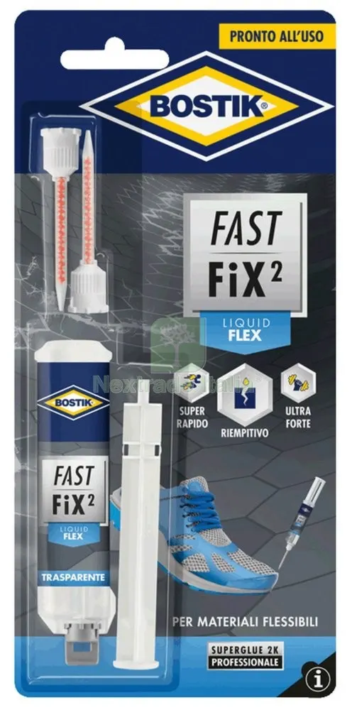6PZ BOSTIK COLLA FAST FIX LIQUID FLEX — Adesivi e sigillanti — rif. FERX.96393