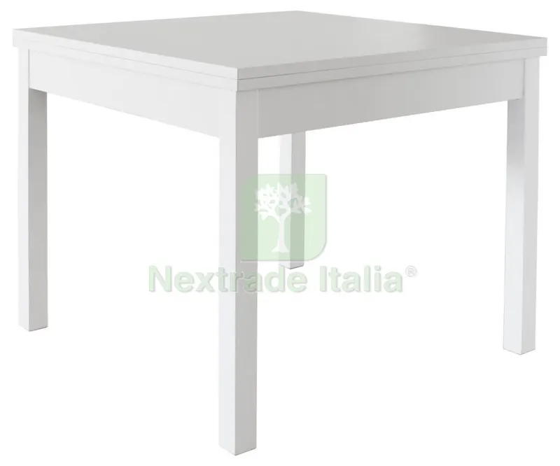KIT TAVOLO LIBRO 90X90/180 CM BIANCO FRASSINO — Tubi e raccordi — rif. FERX.96429