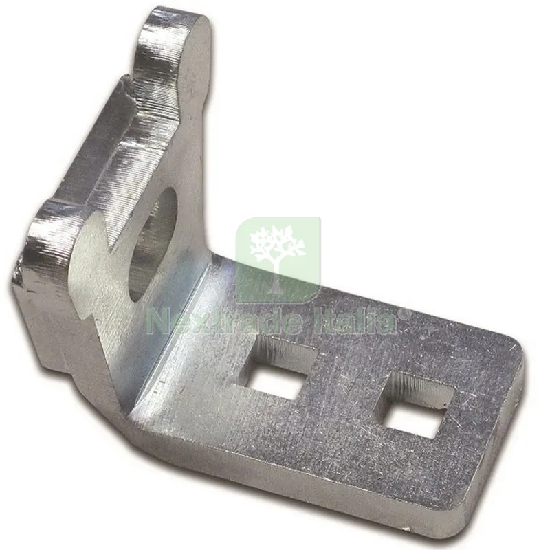 2PZ Portalucchetto Panzer Acciaio Zincato MM 14X40X70 — Lucchetti e catene — rif. FERX.96590 2PZ Portalucchetto Panzer Acciaio Zincato MM 14X40X70 — Lucchetti e catene — rif. FERX.96590