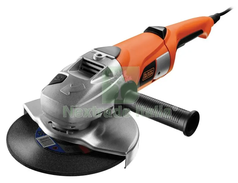 B+D Smerigliatrice ANG KG2000-QS 2000W MM 230 — Smerigliatrici e seghe — rif. FERX.9676 B+D Smerigliatrice ANG KG2000-QS 2000W MM 230 — Smerigliatrici e seghe — rif. FERX.9676