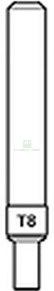 SILCA TASTATORE T8(TUBOL) X MATRIX D740490ZB — Serrature e cilindri — rif. FERX.9686 SILCA TASTATORE T8(TUBOL) X MATRIX D740490ZB — Serrature e cilindri — rif. FERX.9686