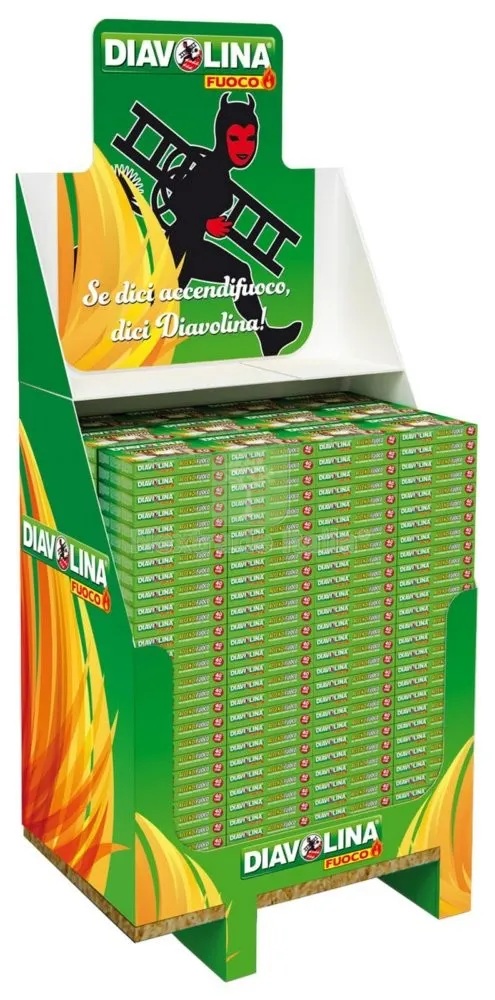Accendifuoco 40 Cubi Diavolina Palbox 240 PZ 15300 — Tempo libero outdoor — rif. FERX.96956 Accendifuoco 40 Cubi Diavolina Palbox 240 PZ 15300 — Tempo libero outdoor — rif. FERX.96956