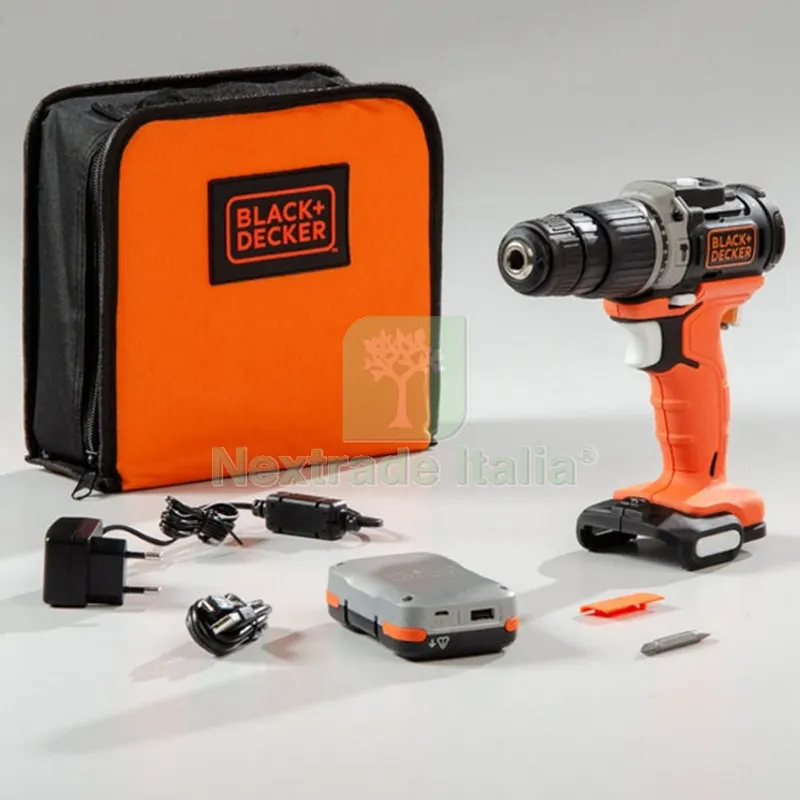 TRAPANO B+D 12VP 1,5 AH BDCHD12 S 1 KIT — Trapani e avvitatori — rif. FERX.96966 TRAPANO B+D 12VP 1,5 AH BDCHD12 S 1 KIT — Trapani e avvitatori — rif. FERX.96966