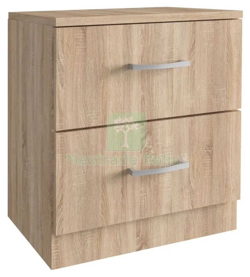 Kit Comodino 2 Cassetti 45X34XH47 CM Rovere — Arredo — rif. FERX.97000 Kit Comodino 2 Cassetti 45X34XH47 CM Rovere — Arredo — rif. FERX.97000