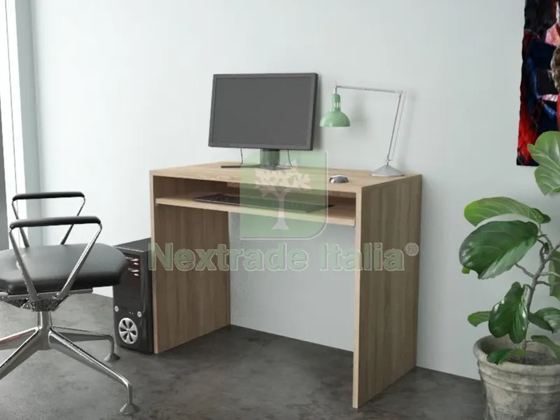 Kit Scrivania 90X45XH74 CM 1 Ripiano Rovere — Arredo — rif. FERX.97008 Kit Scrivania 90X45XH74 CM 1 Ripiano Rovere — Arredo — rif. FERX.97008