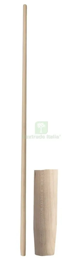 10PZ Manico per Scopa Legno Extra 150 CM — Casalinghi e organizzazione — rif. FERX.97009