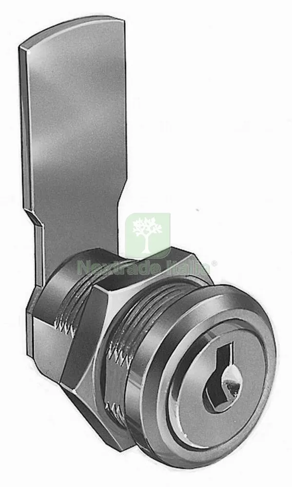 10PZ PREFER SERRATURA A CILINDRO Ø 20 LUNGHEZZA 20 MM 15 NICHELATA — Serrature e cilindri — rif. FERX.97030