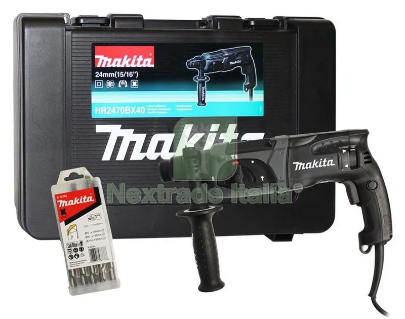 Makita Superkit Tassellatore HR2470BX40 Anni — Trapani e avvitatori — rif. FERX.97043