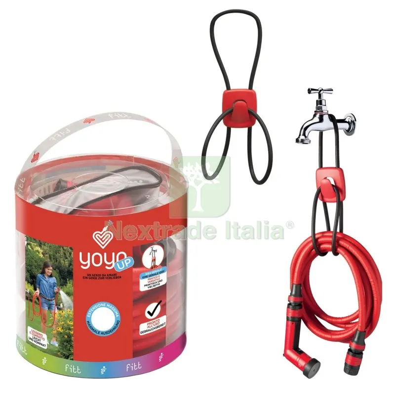 2PZ Set Tubo "yoyo UP" SI Allunga Fino a MT 15 per Innaffio e Lavaggio — Tubi e raccordi — rif. FERX.97045