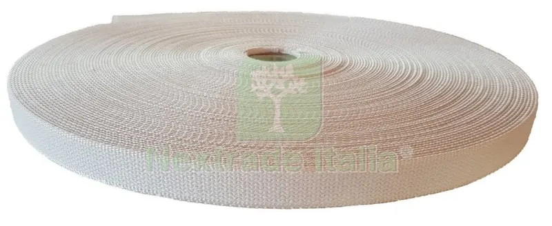 50ML Cintino x Tapparelle Cotone Bianco in Polipropilene e Cotone — Arelle e frangivista — rif. FERX.97051