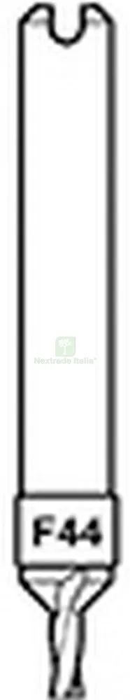 Silca Fresa F44 (fiat) x Matrix D740448ZB — Serrature e cilindri — rif. FERX.9709 Silca Fresa F44 (fiat) x Matrix D740448ZB — Serrature e cilindri — rif. FERX.9709
