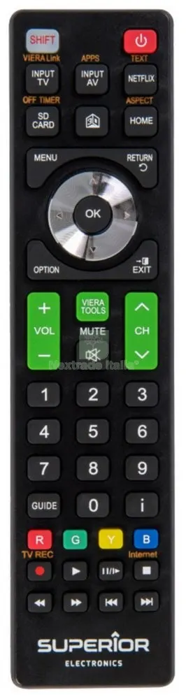 TELECOMANDO TV SUPERIOR ORIGINALE PANASONIC — Telecomandi e ricambi — rif. FERX.97105 TELECOMANDO TV SUPERIOR ORIGINALE PANASONIC — Telecomandi e ricambi — rif. FERX.97105